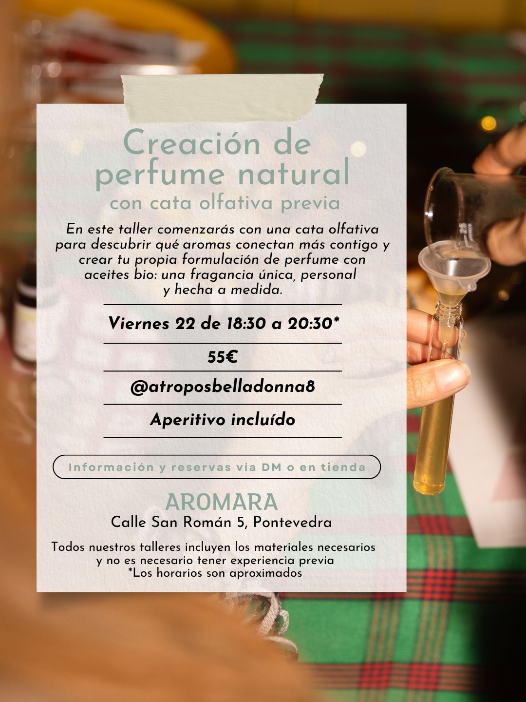 taller perfume natural